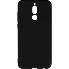 Buğz Huawei Mate 10 Lite Kılıf Nano Içi Kadife Silikon - Siyah