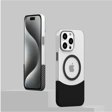 Najmaddin.com Joko iPhone 16 Plus Carbon Puzzle Magsafe Kapak - Siyah-2