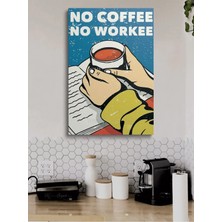 Şehzat Cafe Caffe Cafeler Kahve Büfe Büfeler Için Abstract Trend Dekoratif Kanvas Canvas Tablo Tablol