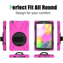 Najmaddin.com Newface Samsung Galaxy T290 Tab A 8 Kılıf Amazing Tablet Kapak - Pembe