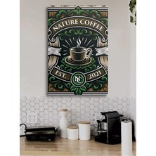 Şehzat Cafe Caffe Cafeler Kahve Büfe Büfeler Için Abstract Trend Dekoratif Kanvas Canvas Tablo Tablol