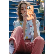 Najmaddin.com Joko iPhone 16 Plus Flet Lens Magsafe Kapak - Lacivert