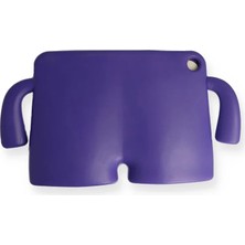 Najmaddin.com Newface iPad 10.2 (7.nesil) Kılıf Karakter Tablet Silikon - Mor