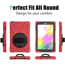 Najmaddin.com Newface Samsung Galaxy T290 Tab A 8 Kılıf Amazing Tablet Kapak - Kırmızı