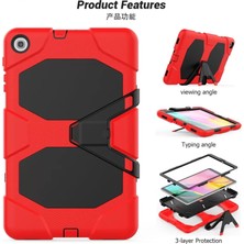 Najmaddin.com Newface Samsung Galaxy T510 Tab A 10.1 Kılıf Griffin Tablet Kapak - Kırmızı