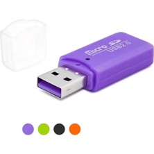 Uravas Store Card Reader USB Mıcro Sd Çok Renkli HDX7024