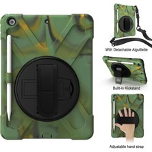 Najmaddin.com Newface iPad 5 Air 9.7 Kılıf Amazing Tablet Kapak - Kamuflaj