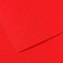Kitabevimden Canson Fon Kartonu (Dokulu) Mı-Teıntes Sh Canmt 50X65 160 gr Red 505
