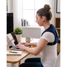 AyrStore Buğz Postür Düzeltici Masaj Kemeri Titreşim Isıtma ve Destek Sistemi