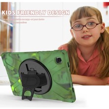 Najmaddin.com Newface Samsung Galaxy T220 Tab A7 Lite 8.7 Kılıf Amazing Tablet Kapak - Kamuflaj