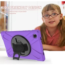 Najmaddin.com Newface Samsung Galaxy T500 Tab A7 10.4 Kılıf Amazing Tablet Kapak - Mor