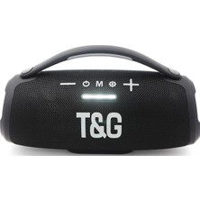 Uravas Store USB Sd Kart Girişli Fm Radyolu Bluetoothlu Ledli Müzik Kutusu Hoparlör TG418