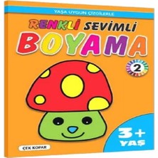 Uravas Store Renkli Sevimli Boyama -2 (3+Yaş)