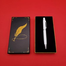 Uravas Store Tükenmez Beyaz Kalem