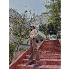 Dadya Milla Dadyaml Kargo Cep Wide Leg Pantolon 9561