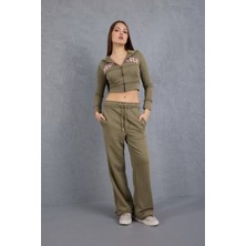 Dadya Milla Dadyaml Kedy Cult Y2K Siyah Eşofman Takımı 9561