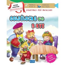Uravas Store Goldilks Üç Ayı - Çıkartmalı Peri Masalları