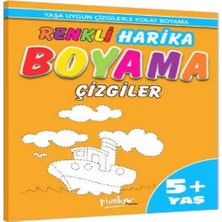 Uravas Store Renkli Harika Boyama Çizgiler (5+Yaş)
