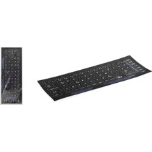 Uravas Store Klavye Stıcker Tuş Takımı Türkçe F Siyah HDX8259