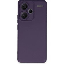 Buğz Xiaomi Redmi Note 13 Pro Plus Kılıf Nano Içi Kadife Silikon - Mor