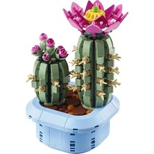 AyrStore Buğz LEGO Botanicals Çiçekli Kaktüs 11509