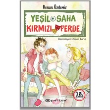 Uravas Store Yeşil Saha Kırmızı Perde