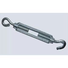 Uravas Store Kanca, Çelik Halat, Yük Gerdirme 12MM - 10 Adet