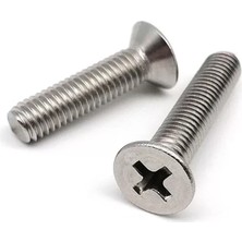 Uravas Store Yıldız Başlı Yhb Barel Vida Cıvata M5X50 - 100 Adet