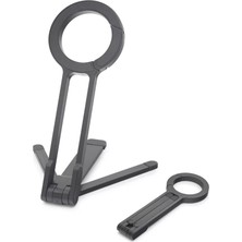 Uravas Store Manyetik Katlanir Masaüstü Telefon Standı Plastik - Siyah ND8029