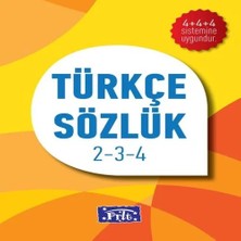 Uravas Store Ilköğretim Türkçe Sözlük Karton Kapak 2-3-4