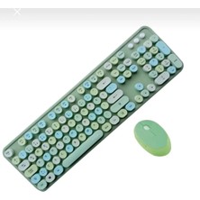 Uravas Store Tr Mofii Sweet Yeşil Klavye Mause Set
