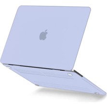 Uravas Store Macbook 13 2020 Macbook Buzlu Kapak - Lila