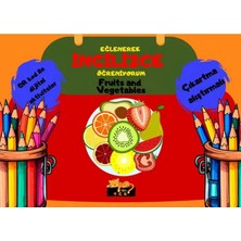 Uravas Store Eğlenerek Ingilizce Öğreniyorum - Fruits And Vegetab