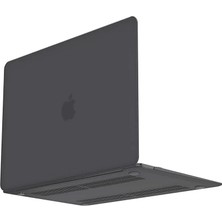 Uravas Store Macbook 14.2 2021 Macbook Buzlu Kapak - Füme