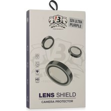 Uravas Store Galaxy S24 Bilvis Titan Kamera Lens - Derin Mor