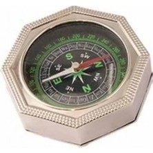 Uravas Store Sekiz Köşeli Büyük Metal Pusula