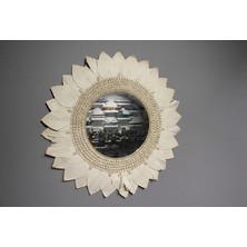 Buğz Makrome Duvar Aynası Model 1