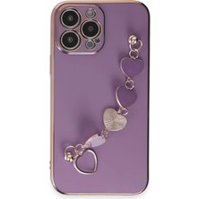 Buğz Iphone 13 Pro Kılıf Esila Silikon - Mor