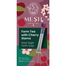Mesh Stick Kiraz Saplı Form Çayı 16'lı
