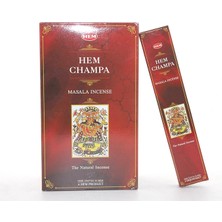 Buğz Hem Champa Masala Aromalı Çubuk Tütsü