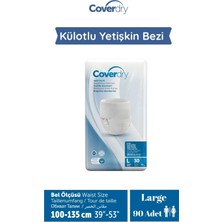 Coverdry Külotlu Yetişkin Hasta Bezi Large 90 Adet