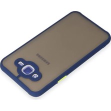 Uravas Store Galaxy J7 Kılıf Montreal Silikon Kapak - Lacivert