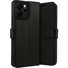 Buğz Oppo Reno 14F Trend S Plus Kapaklı Kılıf - Siyah