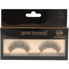 Gold Beauty 4d Eyelashes E11 Takma Kirpik