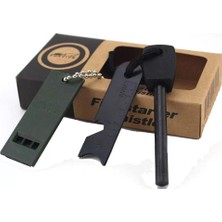 Uravas Store Survive Magnezyum Çubuğu Ateş Başlatıcı Çakmak Taşı