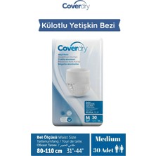 Coverdry Külotlu Yetişkin Hasta Bezi Medium 30 Adet