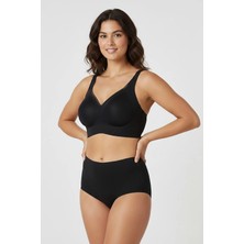 C&city Balensiz Dikişsiz Lazer Çıkarılabilir Pedli Sütyen C26220 Siyah