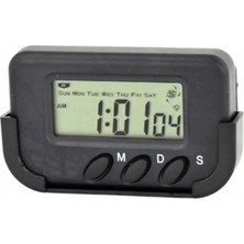 Uravas Store Dijital Mini Masa Araba Saati Kronometre