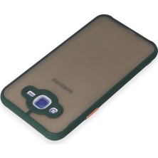 Uravas Store Galaxy J7 Kılıf Montreal Silikon Kapak - Yeşil