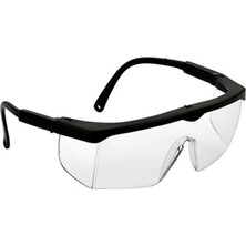 Uravas Store Tam Korumalı Şeffaf Ayarlı Çapak Laboratuvar Gözlüğü
